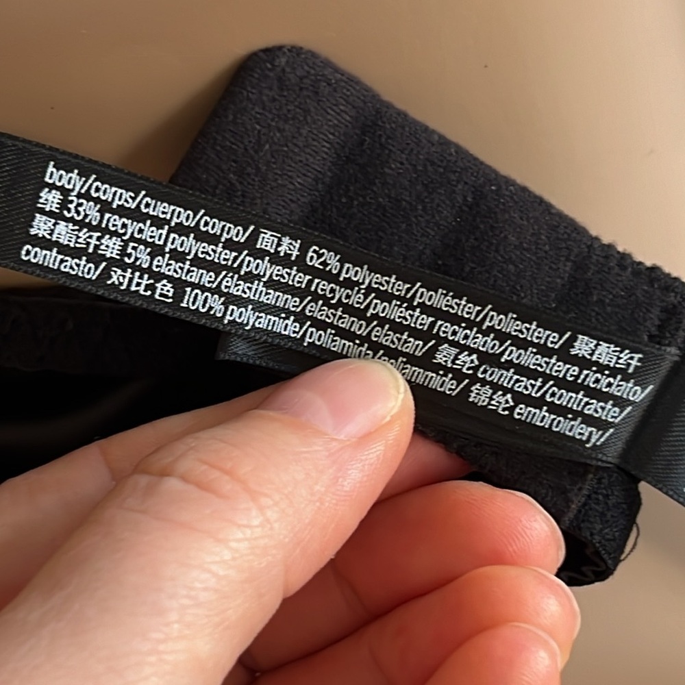 FOR LOVE & LEMONS BRIE BLACK SLIP DRESS Mini SIZE M - Picture 16 of 16